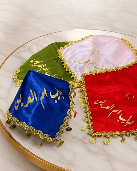 مناديل حناء مطبوعه